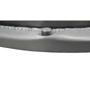 Capetan® Fit Fly Silver | Beltéri trambulin, szobai trambulin - prémium rugóvédővel, 100 kg terhelhetőségig (122 cm átmérő)