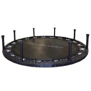 Capetan® Premium Fly | Beltéri trambulin, szobai trambulin orkán rugóvédővel 100 kg terhelhetőségig (140 cm átmérővel)