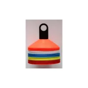   Capetan® | 50 db-os jelzőboja szett tartóoszloppal, 5 színű bojával