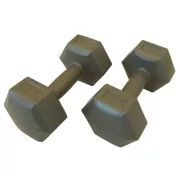   Capetan® | Kézisúlyzó pár (2x2 kg), cementtel töltött műanyag súlyzók
