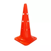 Csak csomagban kapható Capetan® | Boja bottartó (50 cm magas), bevágással a tetején, 12 db lyukkal az oldalán (narancs színben)