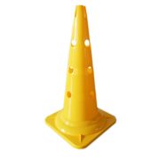   Capetan® | Boja bottartó (50 cm magas), bevágással a tetején, 12 db lyukkal az oldalán (sárga színben)