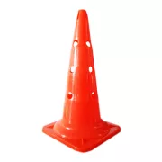 Csak csomagban kapható Capetan® | Boja bottartó (50 cm magas), bevágással a tetején, 12 db lyukkal az oldalán (piros színben)