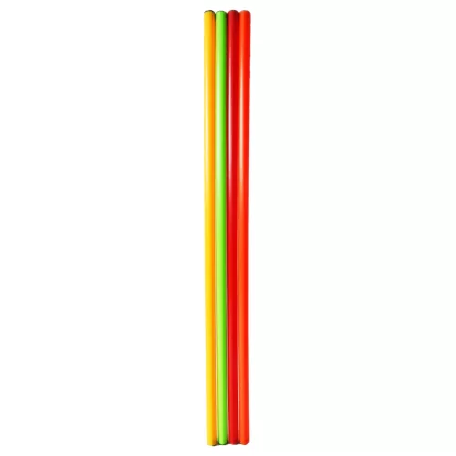 Tornabot Capetan® | Egyensúlyozó rúd szett (4db 100 cm hosszú rúd) - sárga, zöld, narancs és piros színben