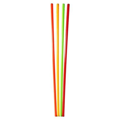 Capetan® | Egyensúlyozó rúd szett (4db 120 cm hosszú rúd) - sárga, zöld, narancs és piros színben