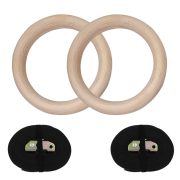 Capetan® | Fa tornagyűrű, gimnasztikai karika, ABS crossfit gyűrű (150 kg terhelhetőséggel)
