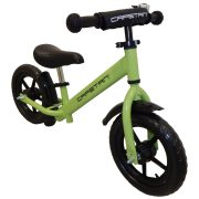   Capetan® Energy Plus |  Futóbicikli, 12" kerekű pedál nélküli gyerekbicikli  sárhányóval és csengővel (zöld színben)