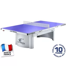   Cornilleau Pro 510 Mat Top | Kültéri pingpong asztal, közösségi asztalitenisz (kék színben)