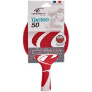 Cornilleau Tacteo 50 | Kültéri pingpong ütő ultra időjárásálló kivitelben (piros/fehér)
