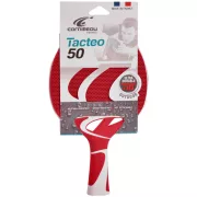Cornilleau Tacteo 50 | Kültéri pingpong ütő ultra időjárásálló kivitelben (piros/fehér)