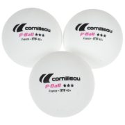 Cornilleau Competition |  ITTF pingpong labda szett (3db) (fehér színben)