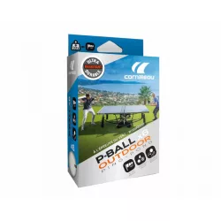   Cornilleau kültéri pingpong labda (6db) P-BALL, extra tartós kivitel