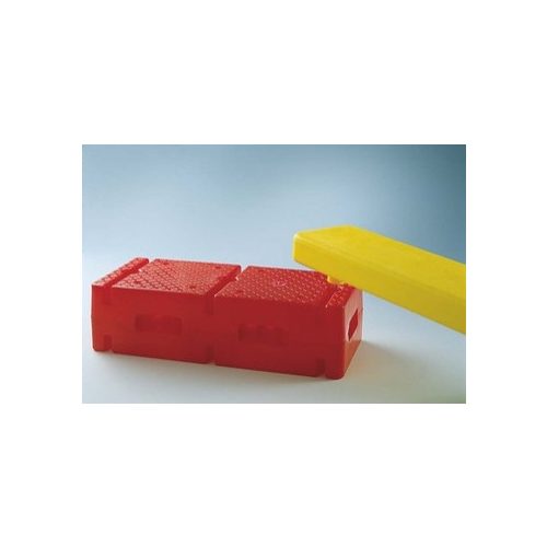 Tégla elem nagyméretű 36x14,5x10 cm pszichomotorikus szettekhez tartó elem