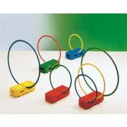 Tégla elem nagyméretű 36x14,5x10 cm pszichomotorikus szettekhez tartó elem