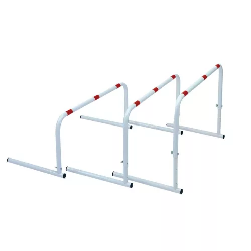 Gát szett festett acél, 3 részes 80 cm széles, 30, 40, 50 cm magasan állítható  minden elem