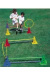 Tactic Sport Aktív játék Saltarello Mini mozgásfejlesztő eszközpark 30 cm magas kerekaljú bójákkal