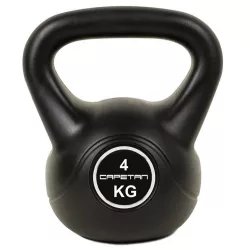   Capetan® | Kettlebell (2 kg) - cement töltető harangsúly műanyag bevonattal