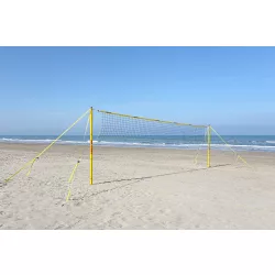   Strandröplabda Funtec Beach Masters mobil park/strand röplabda szet 9,5m szabadidő hálóval, hordtáskával