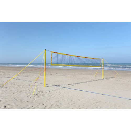 Strandröplabda Beach Champ mobil Set  Pro Beach  9,5 m verseny hálóval, pályacsík nélkül, hordtáskával