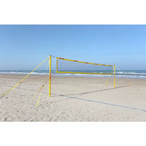 Strandröplabda Beach Champ mobil Set  Pro Beach  9,5 m verseny hálóval, pályacsík nélkül, hordtáskával