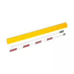   Strandröplabdaháló tartozék- kétrészes antenna pár tartó tokkal, Funtec Pro Beach