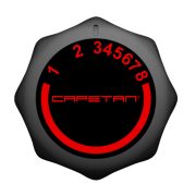 Capetan® Fit Line X3.2 Fekvőkerékpár 7Kg lendkerékkel, pulzusmérővel tablet tartóval, 110Kg terhelhetőséggel
