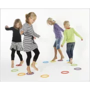 Activity rings készségfejlesztő karika 6 darabos készlet, rugalmas karika 16 cm átmérővel - Gonge Activity rings készségfejlesztő karika 6 darabos készlet, rugalmas karika 16 cm átmérővel - Gonge