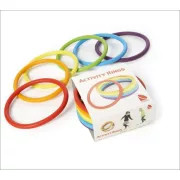 Activity rings készségfejlesztő karika 6 darabos készlet, rugalmas karika 16 cm átmérővel - Gonge