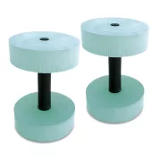 Aquafitness súlyzó pár kerek fejjel (15 cm átmérőjű vízi súlyzó) Aquafitness súlyzó pár kerek fejjel (15 cm átmérőjű vízi súlyzó)