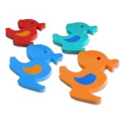 Úszó kacsák (4 db 28x23x3 cm EVA hab vízi játék)