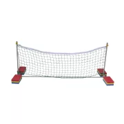   Vízi röplabda állvány szett alumínium csőből (200x60x60 cm, hálóval, EVA hab usztatókkal)