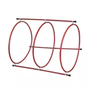 Búvár alagút (100 cm hosszúra szerelhető, 3 db nehezített 75 cm átmérőjű merülő karikából és összekötő rudakból áll) Búvár alagút (100 cm hosszúra szerelhető, 3 db nehezített 75 cm átmérőjű merülő karikából és összekötő rudakból áll)