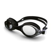   "ROMA" Szilikonos úszószemüveg vásárlás felnőtt méretben (antifog, fekete színben)