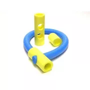   Vízinudli csatoló összekötő cső 32cm (oldalsó 2-2 luk, 6 kimenet)