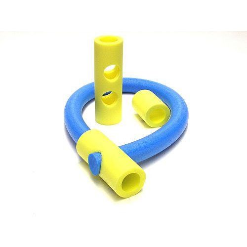 Vízinudli csatoló összekötő cső 32cm (oldalsó 2-2 luk, 6 kimenet)