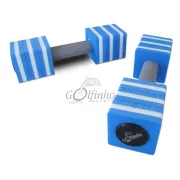Aquafitness súlyzópár (kocka formájú 8x8x9 cm fejjel) Aquafitness súlyzópár (kocka formájú 8x8x9 cm fejjel)