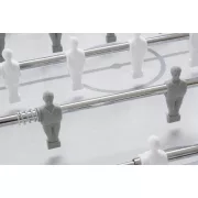 Garlando G-500 "Pure White" fehér-ezüst csocsóasztal átmenő rudazattal