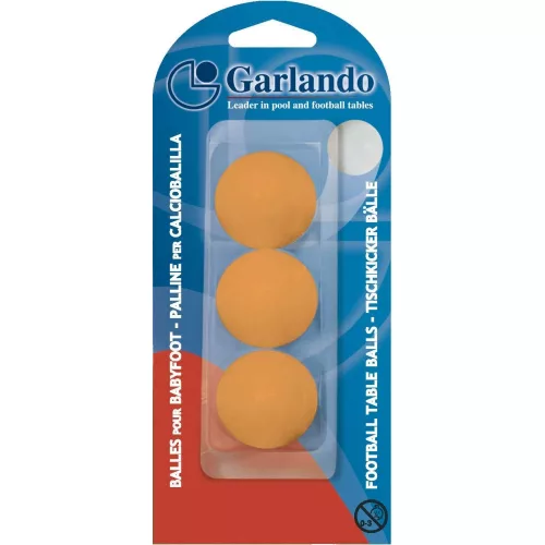 Garlando Standard 3db narancs csocsó labda csomagolásban