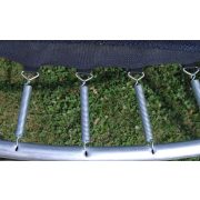 Garlando Combi M 244cm kültéri biztonsági trambulin szett - Extra biztonságos, alacsony (60cm) trambulin védőhálóval