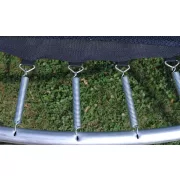 Garlando Combi M 244cm kültéri biztonsági trambulin szett - Extra biztonságos, alacsony (60cm) trambulin védőhálóval