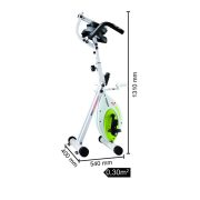 Toorx Fitness BRX R Compact háttámlás összecsukható fekvőkerékpár