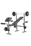 Everfit WBK-500 kombinált fekvenyomó pad lábgéppel bicepsz pad és mellgép nélkül