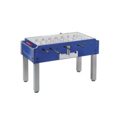   Garlando Class Outdoor Időjárásálló Csocsóasztal, Üveglappal Fedett Kültéri Csocsó Asztal Teleszkópos Rudazattal ( Weatherproof KÉK )