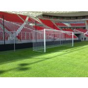   Focikapu (FIFA, UEFA szabvány profilos labdarúgókapu, hüvelyes versenykapu pár szabadon függő hálóhoz)