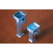 Fedeles rögzítőhüvely focikapukhoz/kosárállványhoz (500mm mélységbe) Fedeles rögzítőhüvely focikapukhoz/kosárállványhoz (500mm mélységbe)