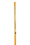 Strandröplabda hálótartó oszlop pár (kerek profil 83x83mm, sárga porszórt felület)