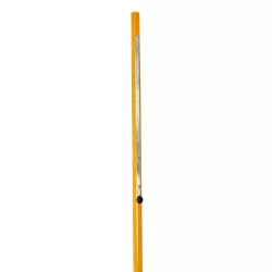   Strandröplabda hálótartó oszlop pár (kerek profil 83x83mm, sárga porszórt felület)