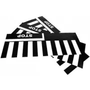 Zebra-gyalogátkelő szőnyeg szett, 3 darab/75x200cm Zebra-gyalogátkelő szőnyeg szett, 3 darab/75x200cm
