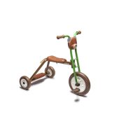   Tricikli Erdei Macikó, környezettudatos masszív kialakítású , 4-5-éves kortól nagy 14" első kerékkel, hosszabb utakra is kényelmes
