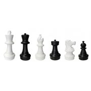   Capetan® Deco | Kültéri műanyag sakk játék (41 cm magas király bábu)